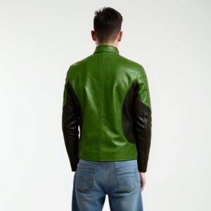 Green Lantern Hal Jordan green leather jacket