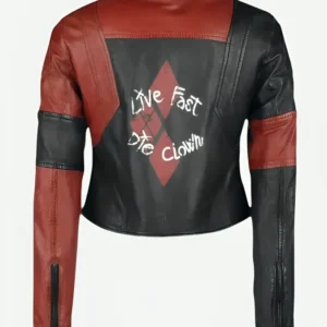 Suicide Squad Harley Quinn Costume Leather Jacket