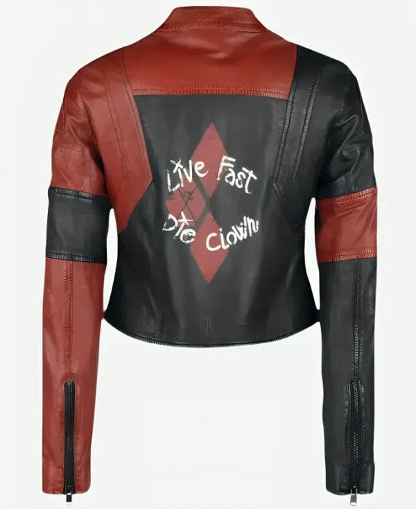 Suicide Squad Harley Quinn Costume Leather Jacket
