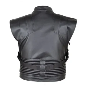 The Avengers Clint Barton black leather Vest