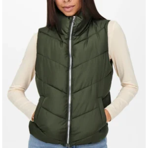 Heartland Amber Marshall Green Puffer Vest