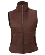 Heartland Amber Marshall Brown Puffer Vest