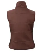 Amber Marshall Brown Heartland Puffer Jacket