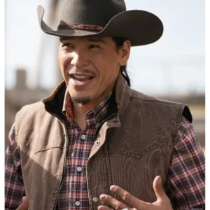 Heartland Scott Cardinal Brown Vest