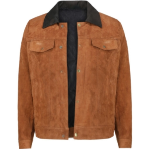 Heartland Chris Potter Tim Fleming brown leather jacket