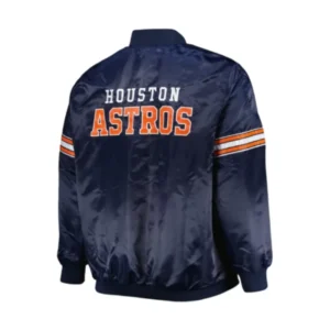 Astros Unisex Blue Bomber Parachute Jacket