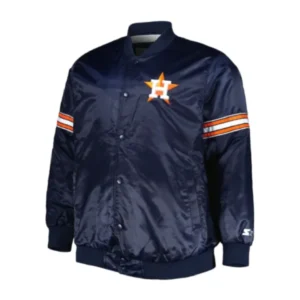 Houston Astros Navy Blue Bomber Jacket