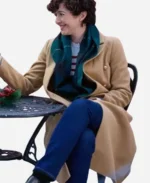 Katie Findlay The 5-Year Christmas Party Coat