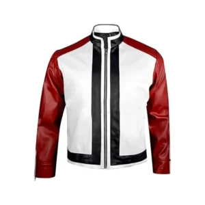 Rock Howard King of Fighters White Leather Jacket