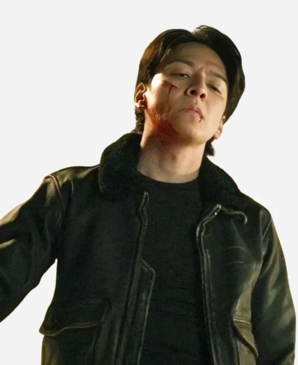 Kants Fase Demon City 2025 Masahiro Higashide black leather jacket