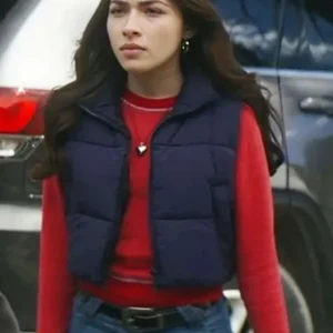 Caitlyn Torres Motorheads 2025 Melissa Collazo blue puffer vest