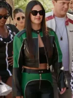 The Valley Michelle Lally black leather jacket