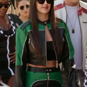 The Valley Michelle Lally black leather jacket