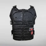 Keanu Reeves black Cyberpunk 2077 leather jacket