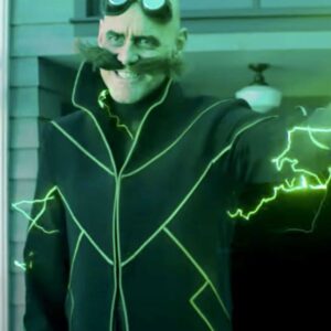 Dr Robotnik Sonic 2 Black Trench Coat