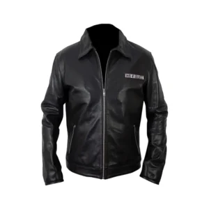 Sons of Anarchy Jackson Teller black leather jacket