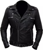 The Walking Dead Negan Black Leather Jacket