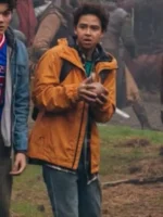 Flynn The Wayfinders grey jacket