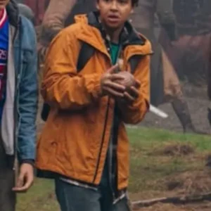 Flynn The Wayfinders grey jacket