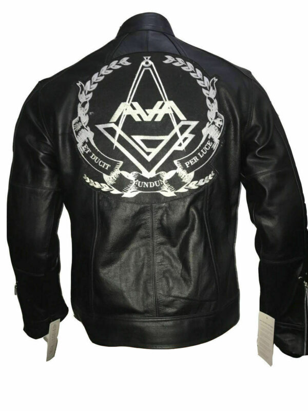 Tom DeLonge Black Angels and Airwaves Love Leather Jacket