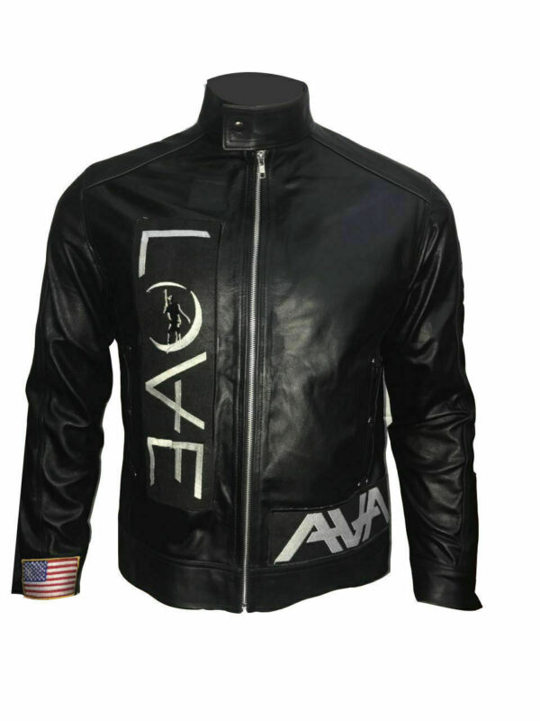 Angels and Airwaves Love Tim DeLonge Black Leather Jacket