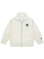 MLB Yankees White New York 2025 Jacket