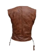 Michonne Brown Walking Dead Leather Jacket