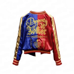 Suicide Squad Harley Quinn red jacket