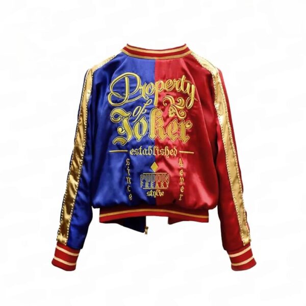 Suicide Squad Harley Quinn red jacket