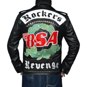George Michael BSA black leather jacket